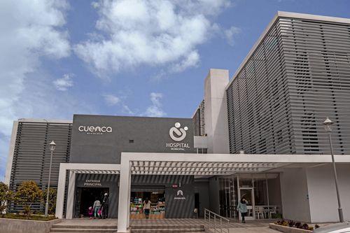 A hospital building in Cuenca